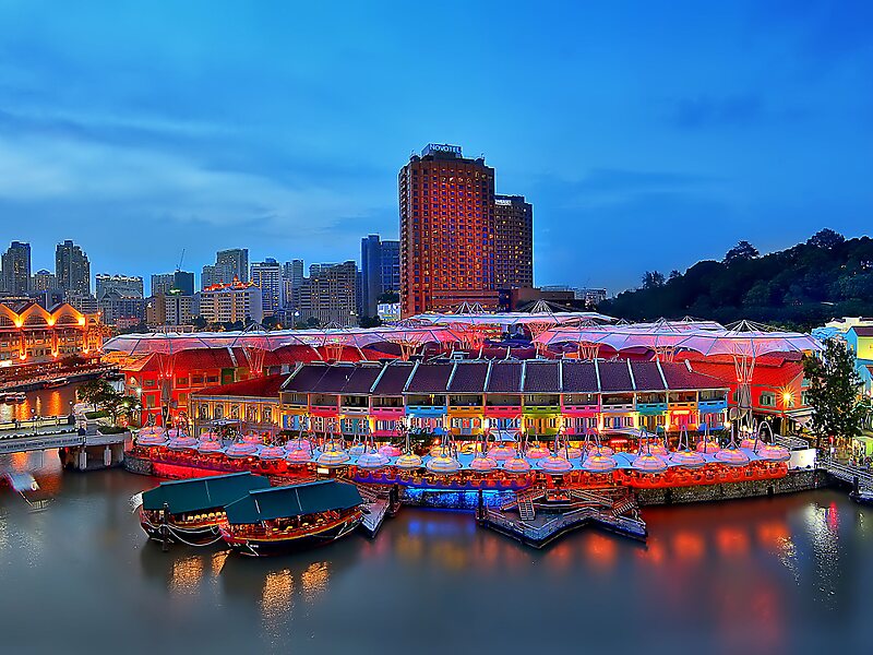 Clarke Quay in Downtown Core, Singapore | Tripomatic