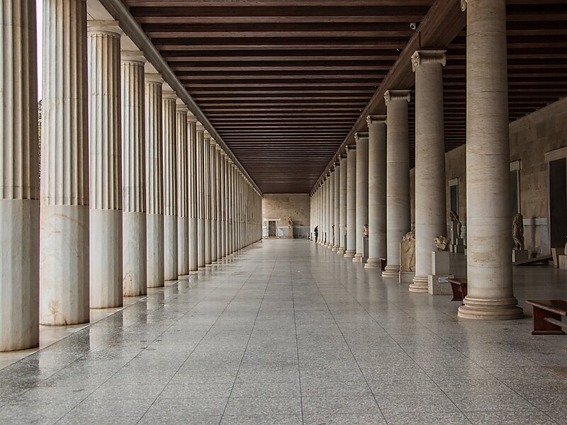 Stoa of Attalos in Athens, Greece | Tripomatic