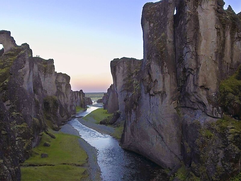 Fjadrargljufur Canyon