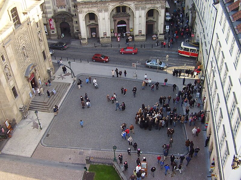 Knights of the Cross Square in Old Town, Prague, Czechia | Tripomatic