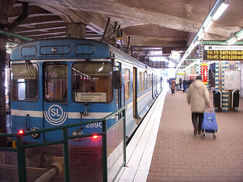 Slussen metro station