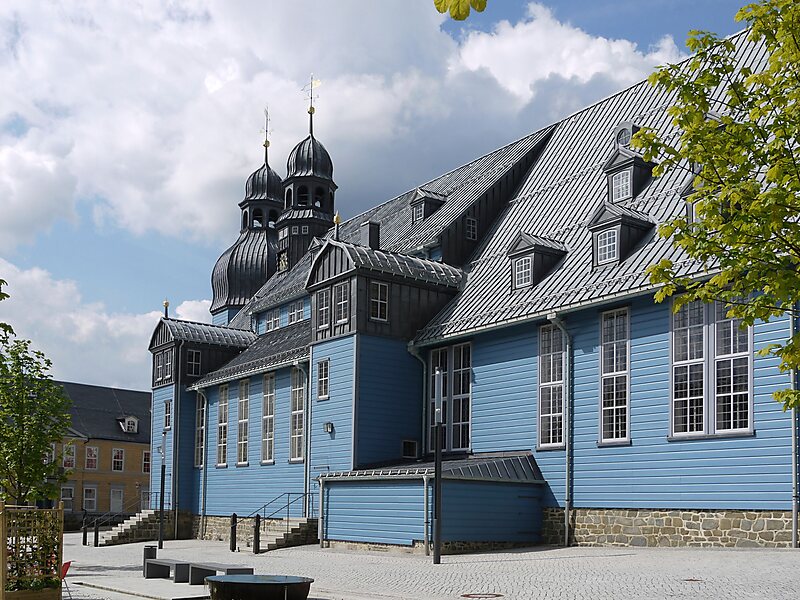 Norwegische Holzkirche