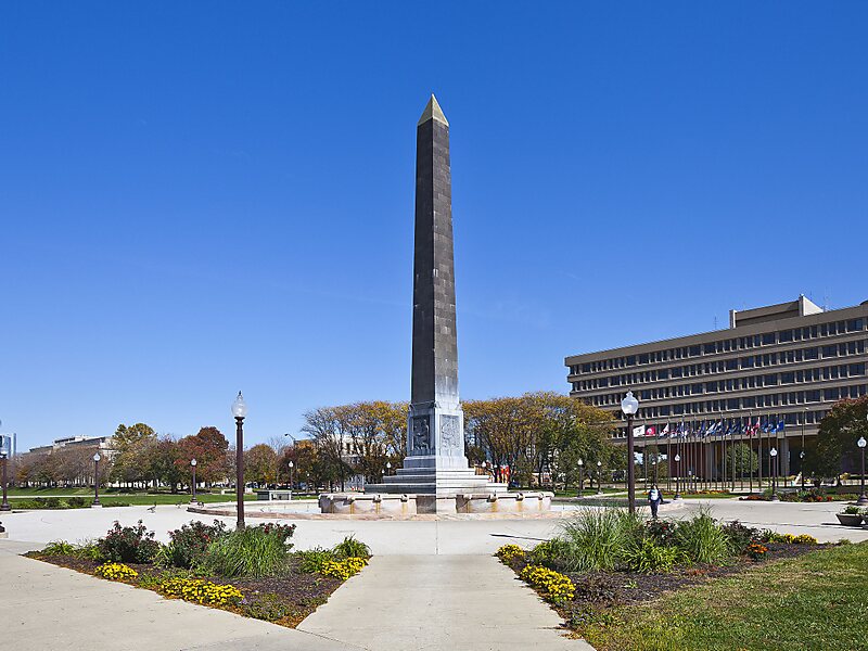 Indiana World War Memorial Plaza