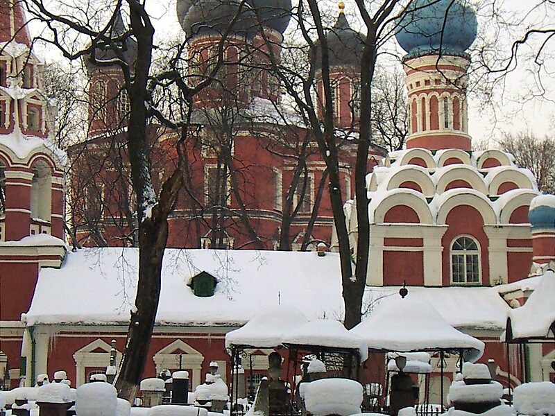 Некрополь Донского монастыря