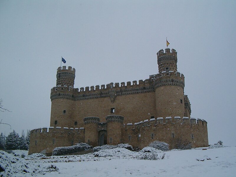 New Castle of Manzanares el Real