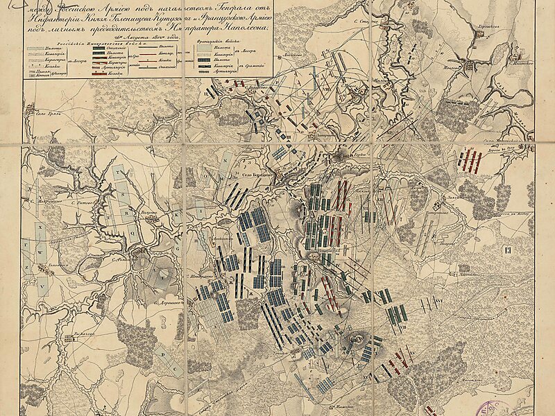 battle of borodino map