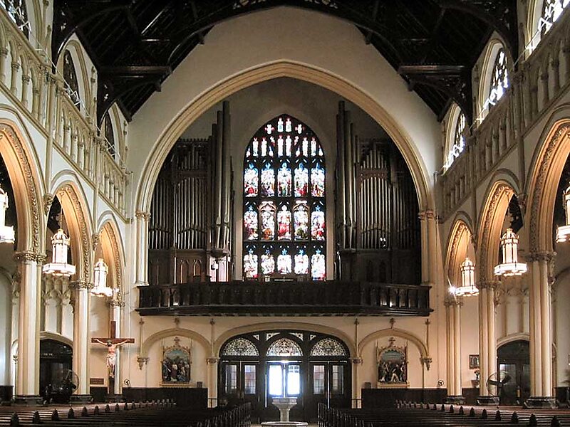 Holy name of jesus church in manhattan new york city united states 