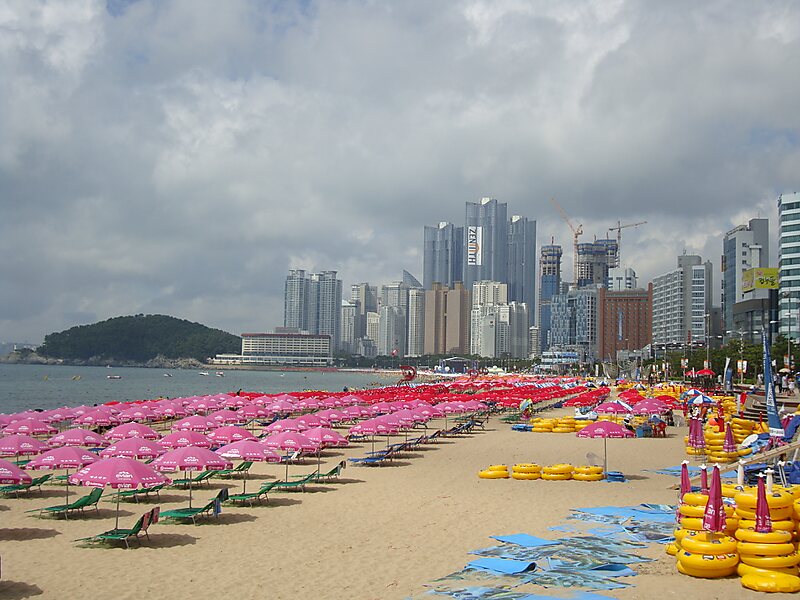 Haeundae Beach In Haeundae District Busan South Korea Sygic Travel