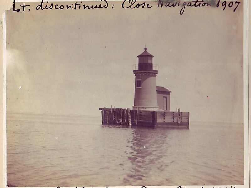 Saint Clair Flats Rear Range Light