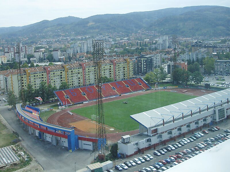 BanjaLukaStadion in Banja Luka, Bosnien und Herzegowina Tripomatic