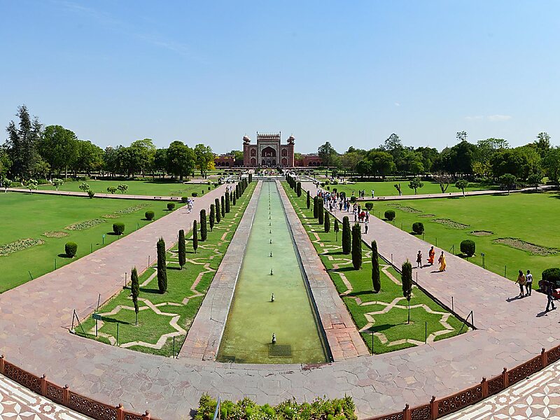 Giardino del Taj Mahal - Agra, India | Sygic Travel