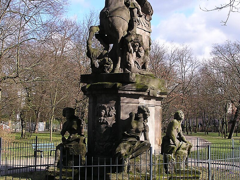 Ogród zamkowy w Erlangen