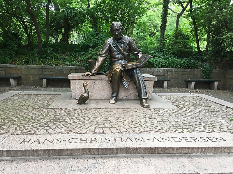 Hans Christian Andersen Statue in Central Park