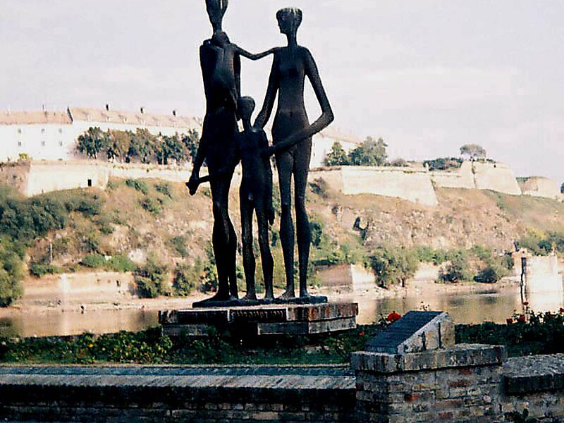 Monument to the Victims of 1942. Raid