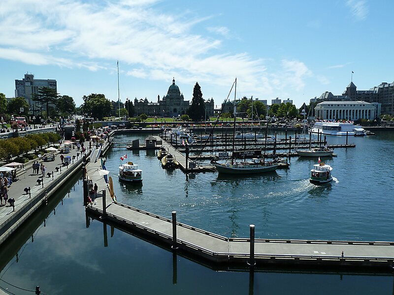 Victoria Inner Harbour in Victoria, British Columbia Sygic Travel