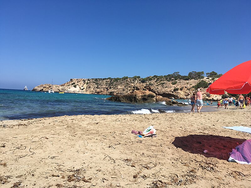 Cala Tarida beach