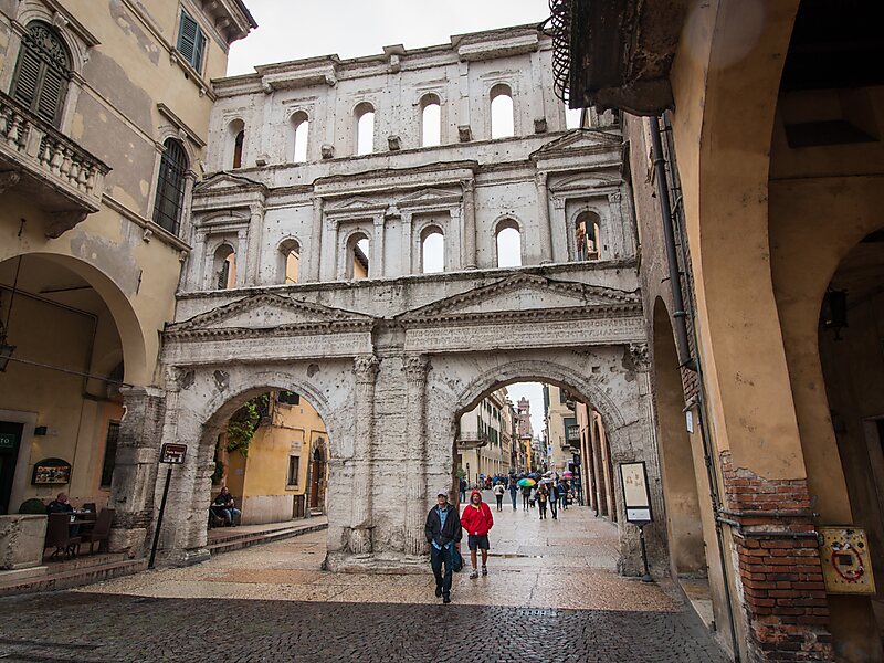 Borsari Gate in Verona Italy Sygic Travel