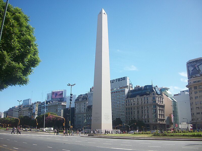 The Obelisk Of Buenos Aires In San Nicolás Buenos Aires Argentina Sygic Travel 2570