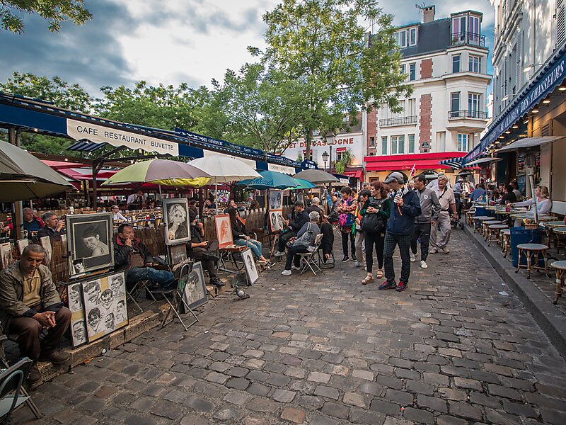 Place du Tertre in Paris, France Sygic Travel