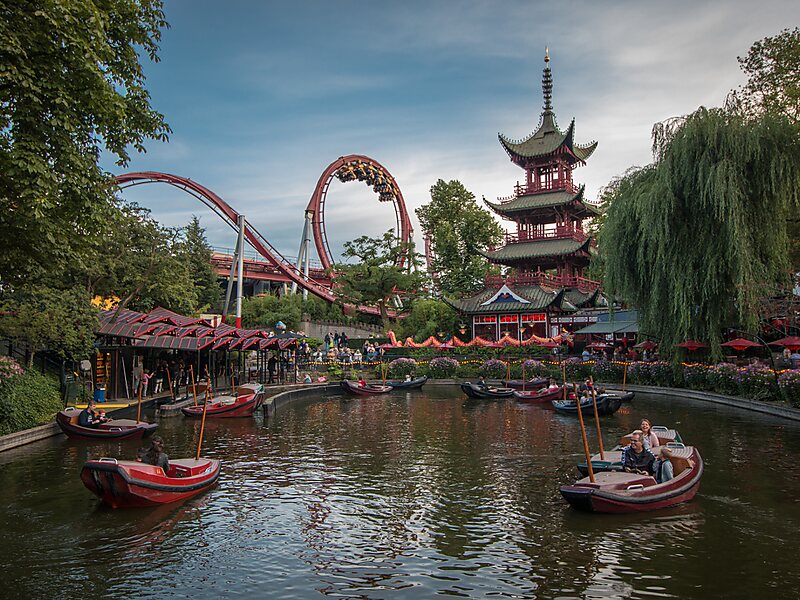 Tivoli Gardens in Copenhagen, Denmark | Tripomatic