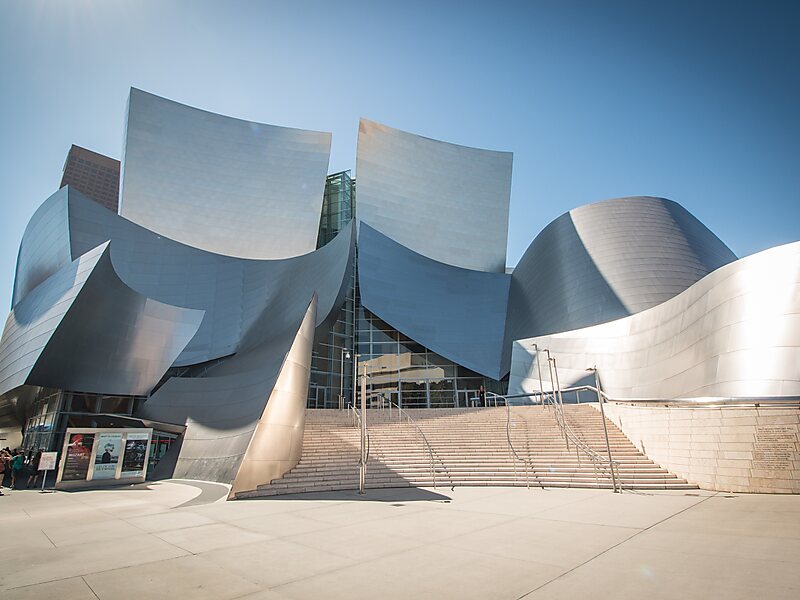 walt disney concert hall plan