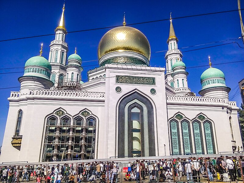 Mosquée-cathédrale de Moscou - Meshchansky District, Moscou, Russia ...