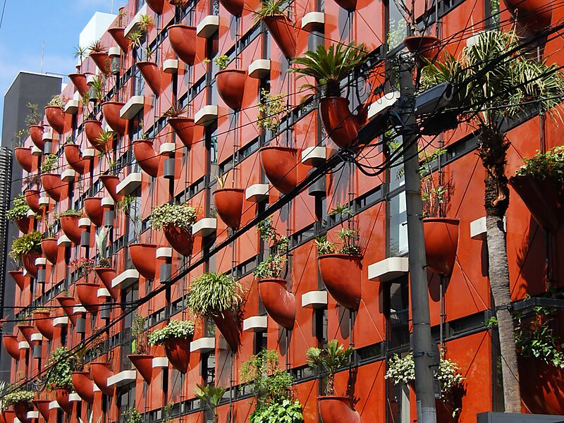 Organic Building in Chūō-ku, Osaka, Japan | Tripomatic