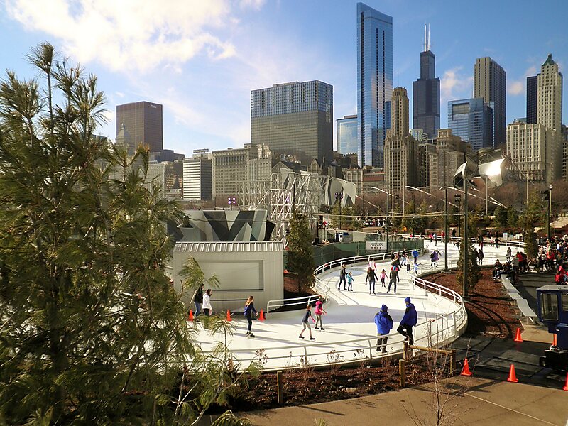 Maggie Daley Park Ice Skating Ribbon