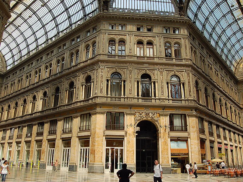 Galleria Umberto I in Naples Italy Sygic Travel