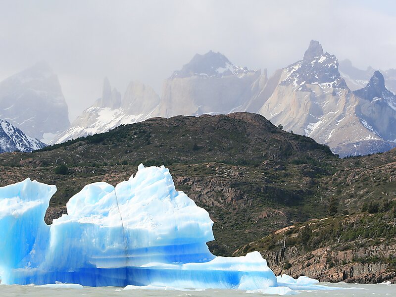 Grey Lake In Magallanes Region Chile Sygic Travel