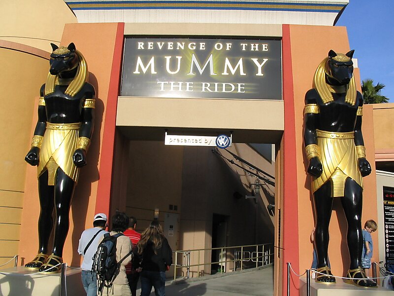 Revenge Of The Mummy The Ride In Los Angeles United States Sygic