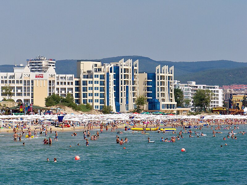 slantchev briag - sunny beach en bulgarie