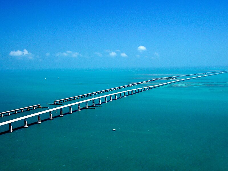 Seven Mile Bridge Map Seven Mile Bridge In Monroe | Sygic Travel