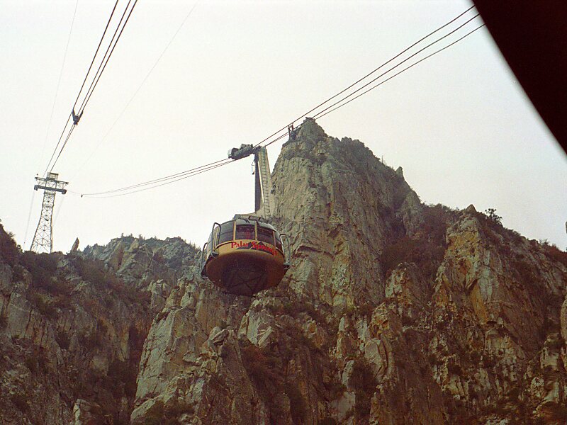 tramway aérien