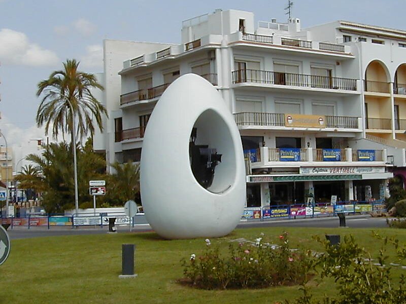 Columbus' egg in Sant Antoni de Portmany, Spain | Tripomatic