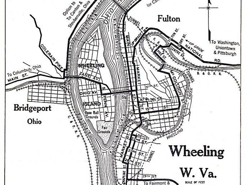 Wheeling in Vereinigte Staaten von Amerika Sygic Travel