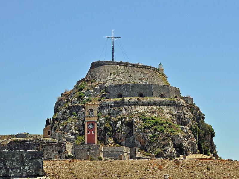 Old Fortress in Corfu, Greece