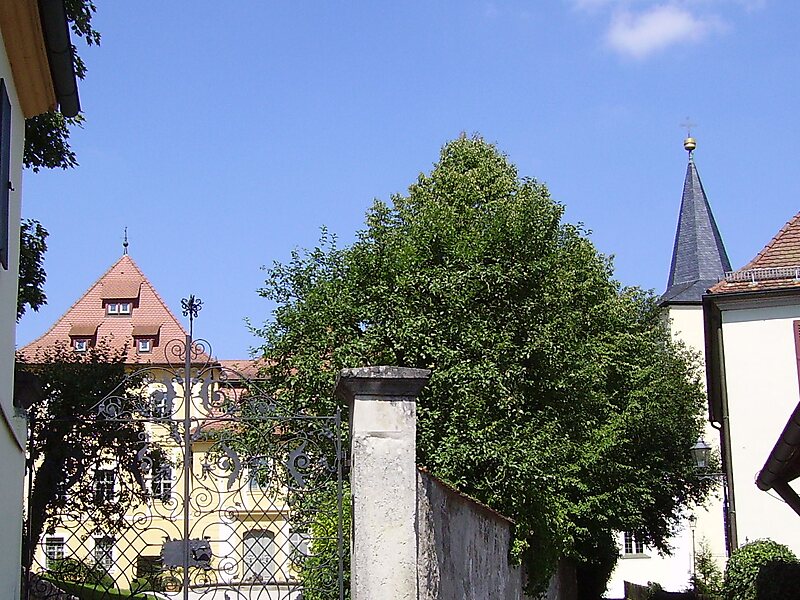 Schloss Unterleinleiter in Bayern, Deutschland Tripomatic
