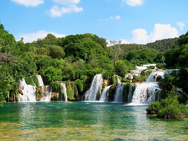 Skradinski Buk Waterfalls In Sibenik Knin County Croatia Sygic Travel