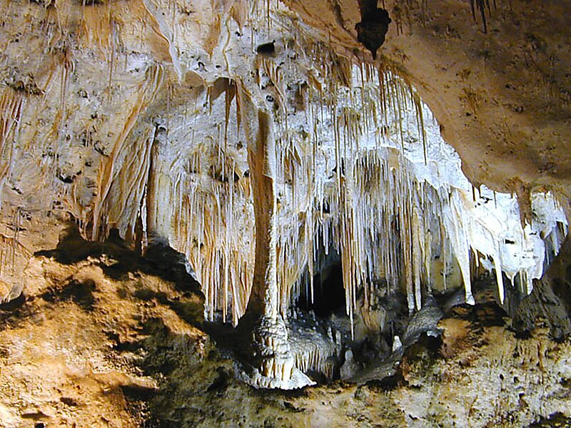 Resultado de imagen de La Cueva Lechuguilla, en el Parque Nacional de las Cavernas de Carlsbad, Nuevo MÃÂ©xico