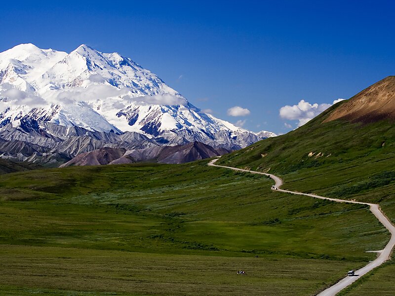 Parque Nacional e Reserva de Denali em Estados Unidos da América ...