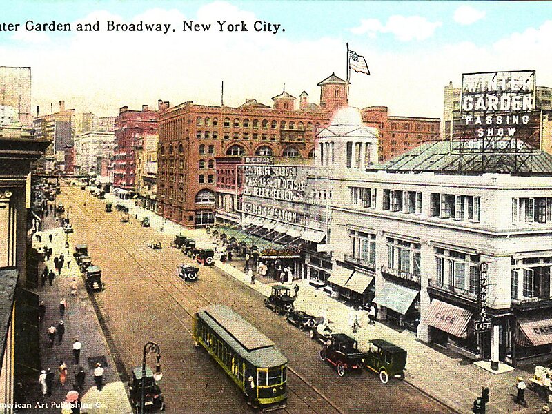 Winter Garden Theatre In Manhattan New York City Vereinigte