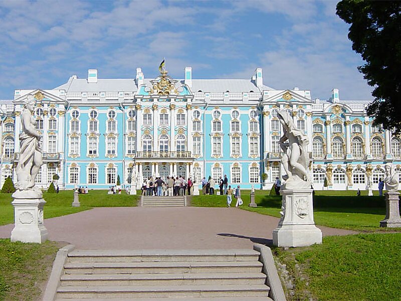 The Catherine Palace in St. Petersburg, Pushkin