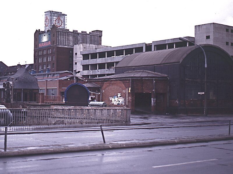 Berlin Warschauer Strasse Station In Friedrichshain Kreuzberg