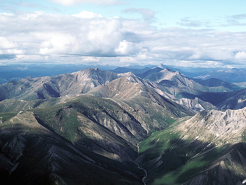 Gates of the Arctic National Park & Preserve in Anaktuvuk Pass, USA