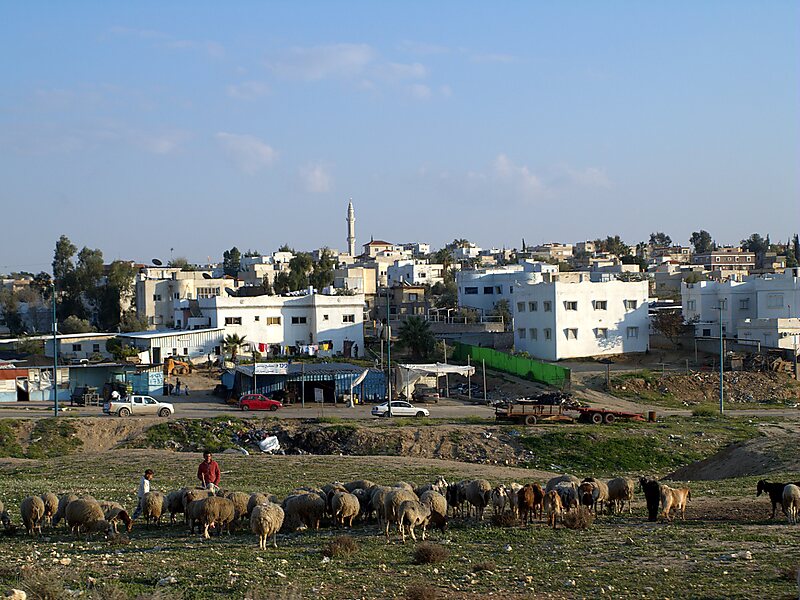 negev çölü harita konumu