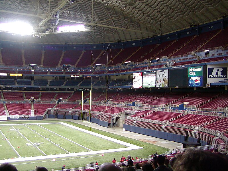 Edwards Jones Dome Seating Map