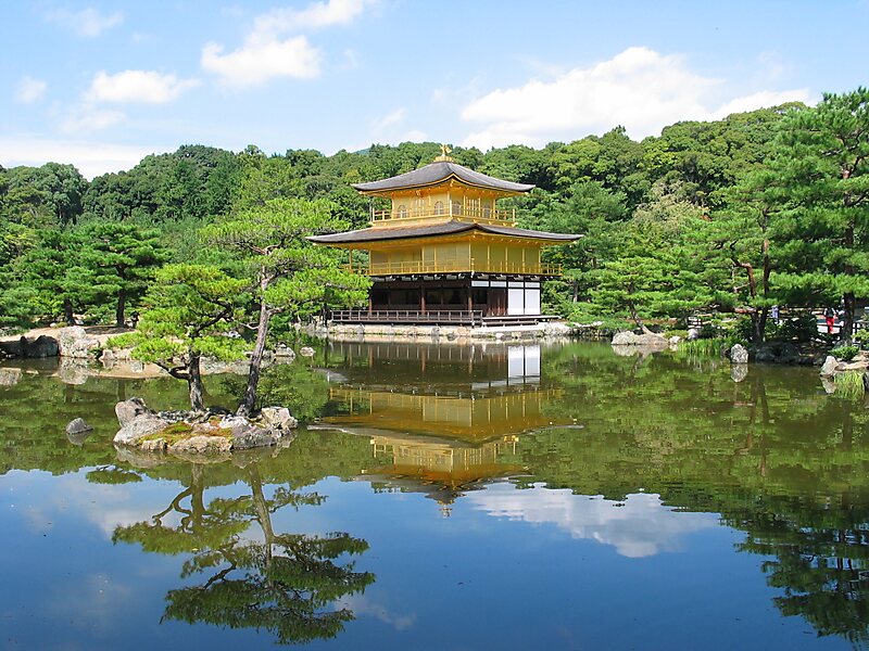 Kinkaku Ji Templo Do Pavilhao Dourado Kita Ku Kyoto Quioto Japao Sygic Travel