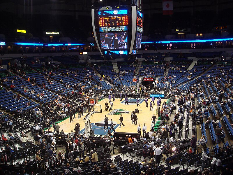 Target Center w Minneapolis, Stany Zjednoczone Sygic Travel