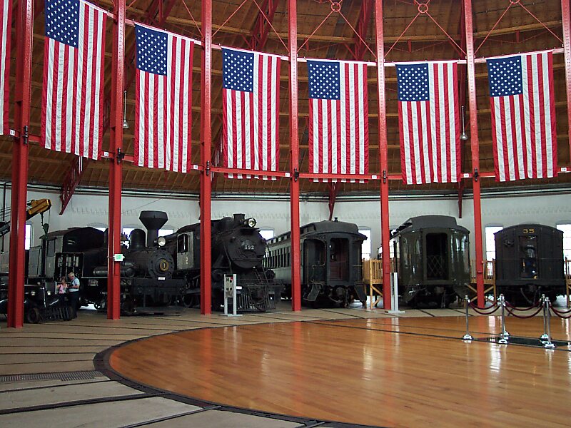 Baltimore And Ohio Railroad Museum In Baltimore Vereinigte